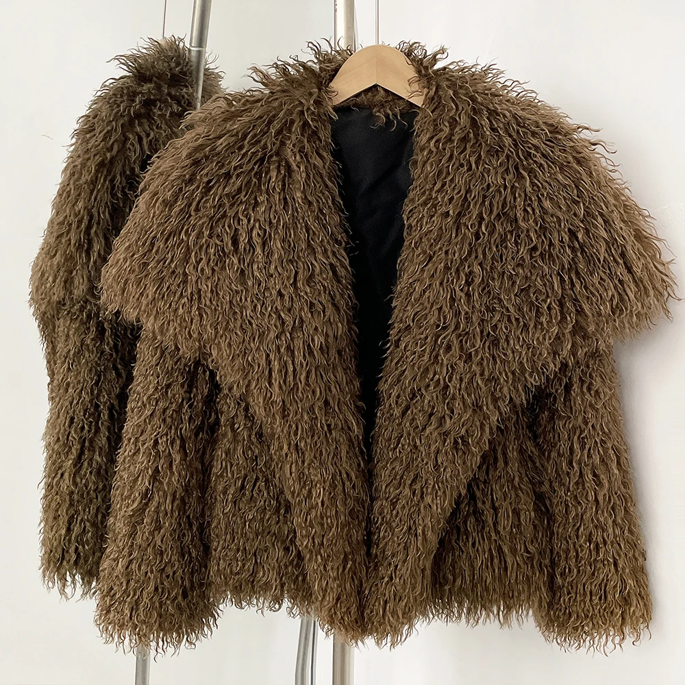 Winter Clothing Store - Płaszcz z futra Ekologiczne płaszcze ze