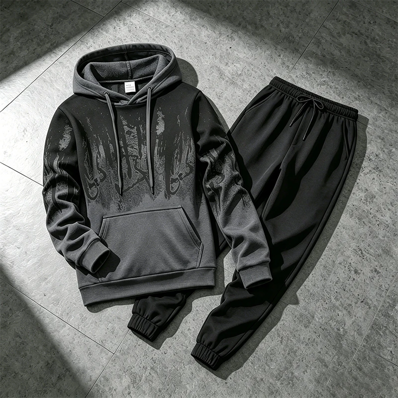 Winter Clothing Hoodie - Jesienno-zimowe męskie bluzy z kapturem, dresy,