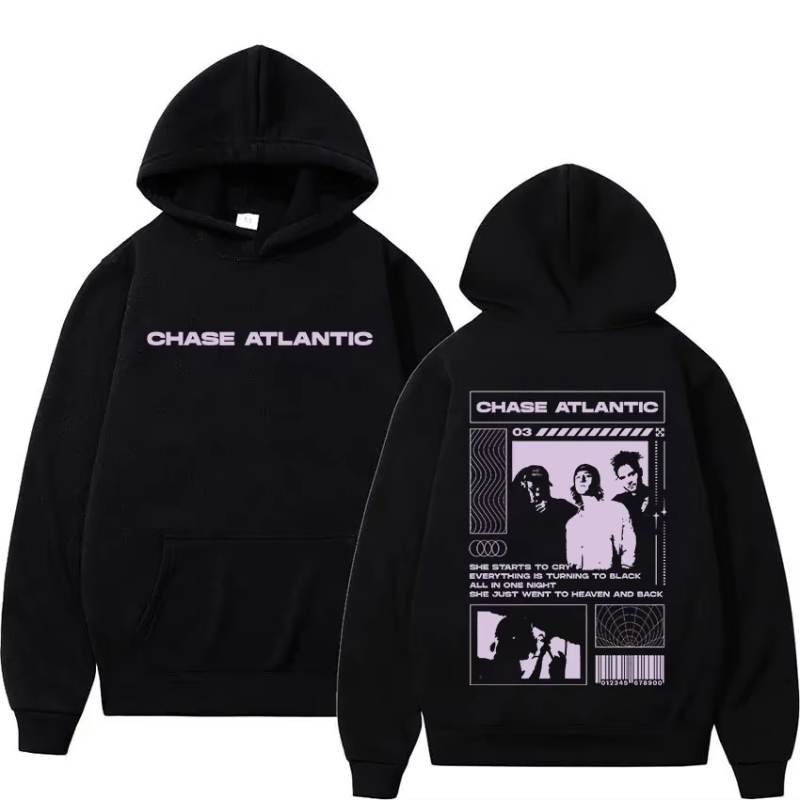 Mens Winter Clothing Uk - Bluza z kapturem Chase Atlantic Lost