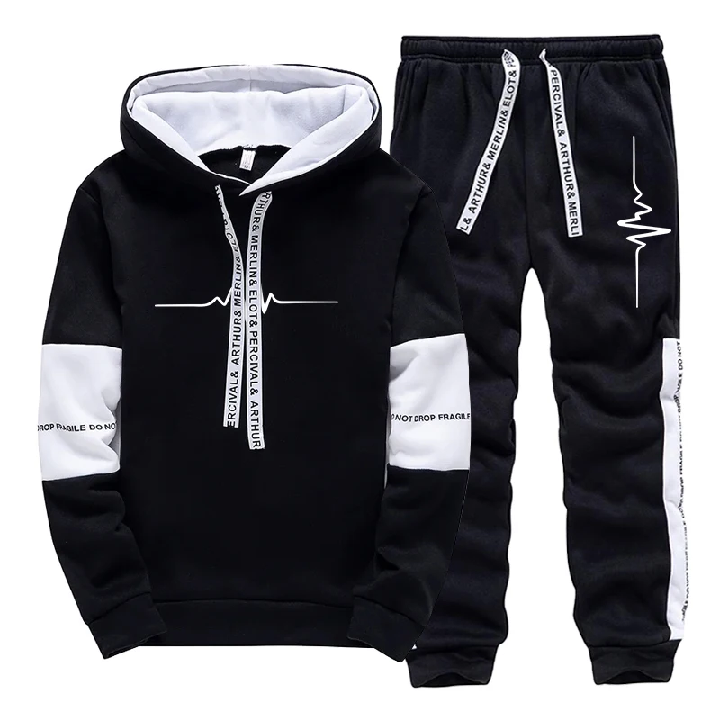 Winter Clothing Hoodie - Męski dres wysokiej jakości, codzienne bluzy