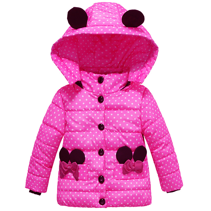 Winter Clothing For 1 Year Old Girl - Niemowlęca kurtka jesienno-zimowa dla dziewczynek płaszcz