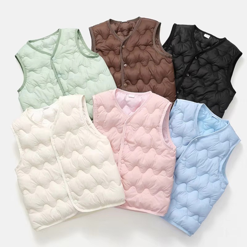 Winter Clothing For 1 Year Old Girl - Nowa Dziecięca Ciepła Bawełniana Kamizelka Modna
