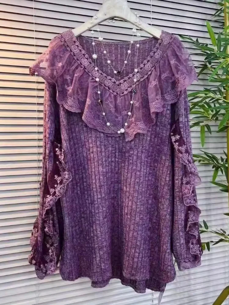 Winter Clothing Colors - Odzież Damska Vintage Jednokolorowa Koszula Wiosna