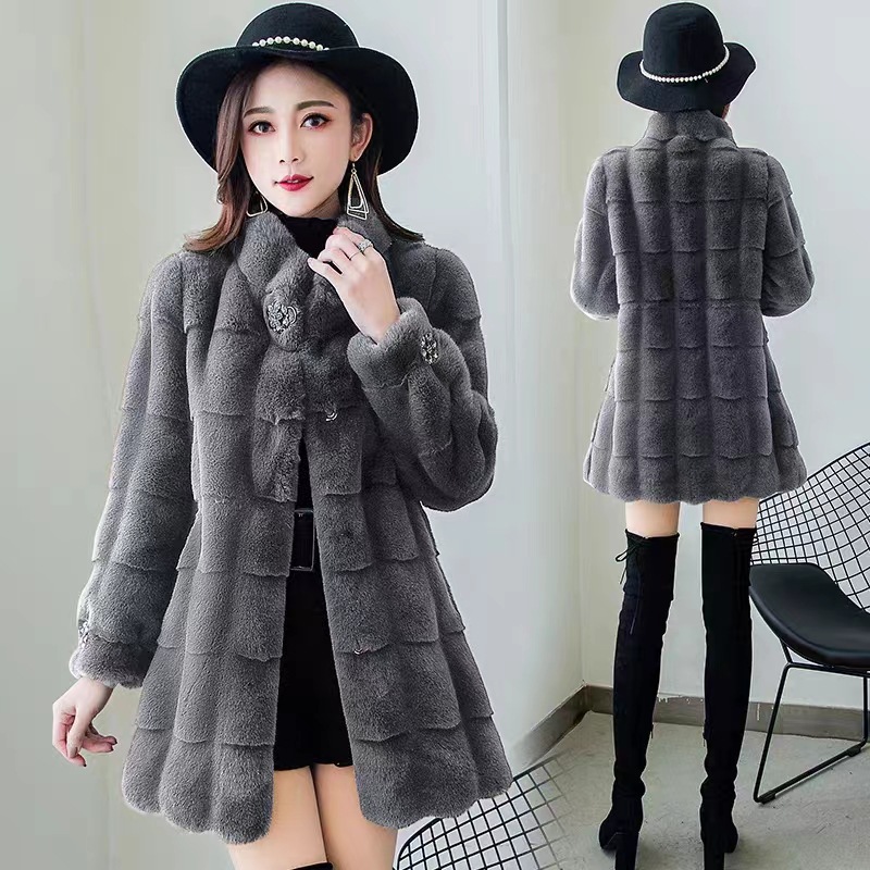 Damskie płaszcze ze sztucznego – Winter Clothing Work recenzja i cena