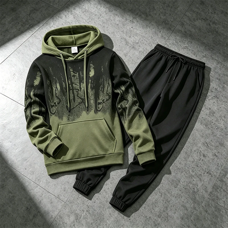 Jesienno-zimowe męskie bluzy z – Winter Clothing Hoodie recenzja i cena