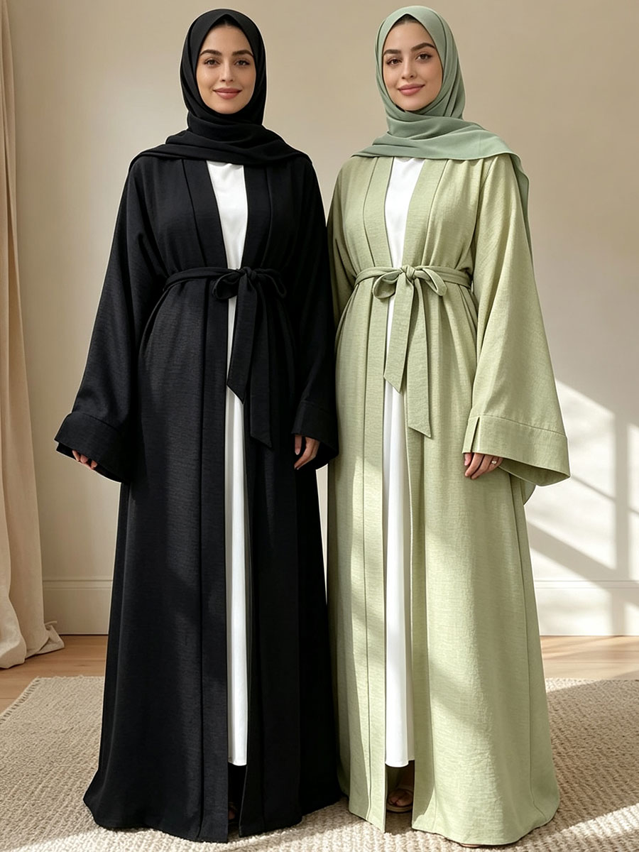 Muzułmańska sukienka abaya z r – Winter Clothing Dubai recenzja i cena