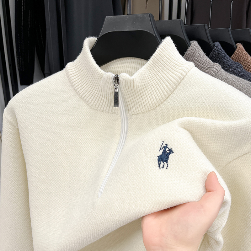 Zimowy sweter męski z dzianiny – Winter Clothing Layers recenzja i cena