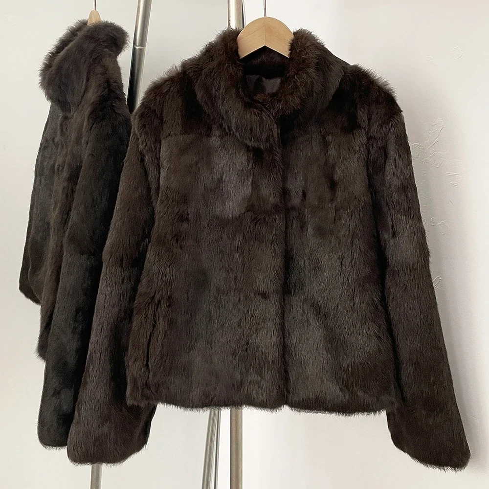 Damski płaszcz z naturalnego f – Winter Clothing Store recenzja i cena