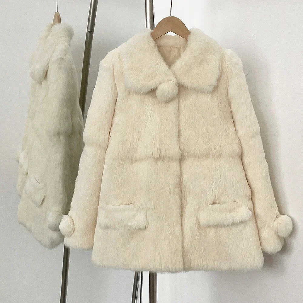 Kurtka damska z prawdziwego fu – Winter Clothing Store recenzja i cena