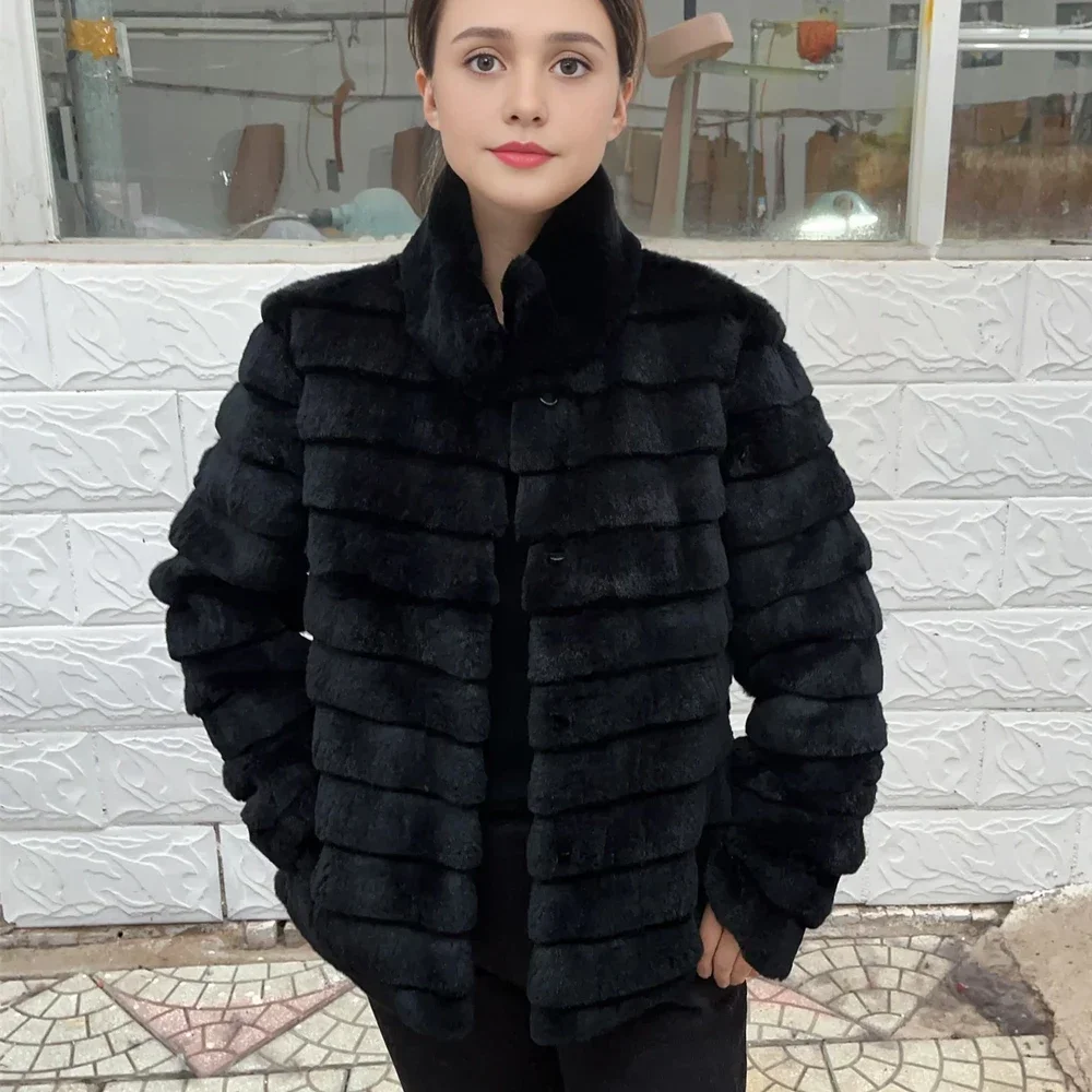 OFTBUY Królicza kurtka z prawd – Winter Clothing Store recenzja i cena