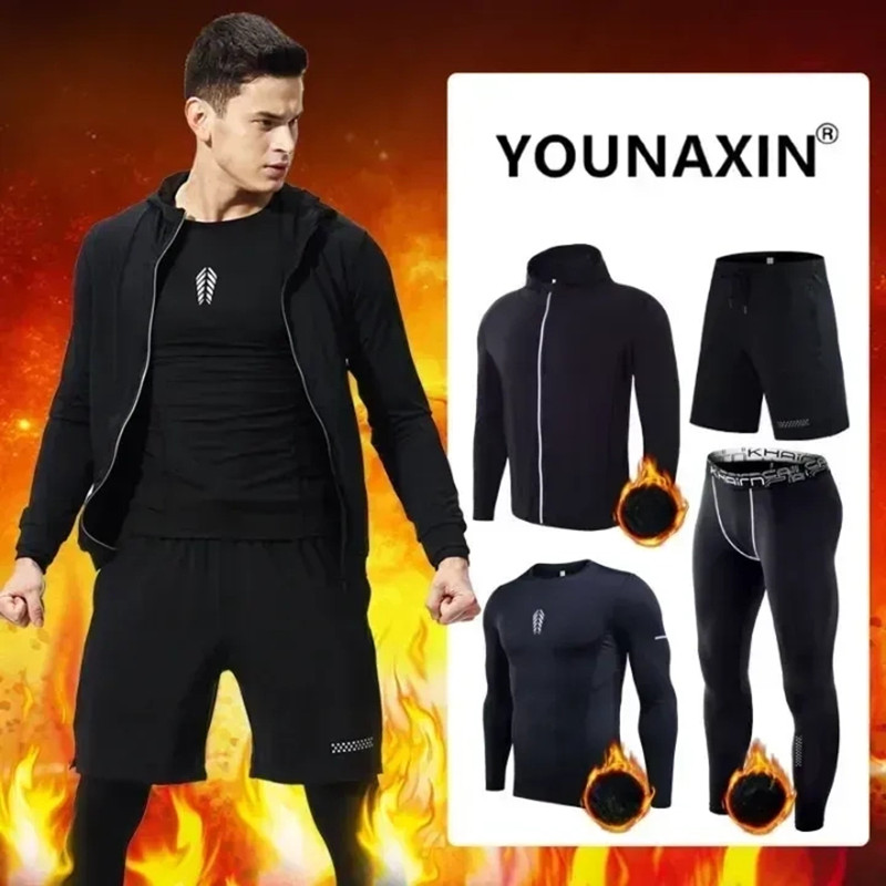 4-częściowy męski zestaw odzie – Warm Winter Clothing recenzja i cena