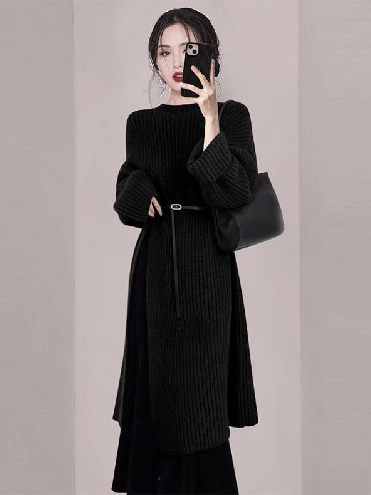Elegancka damska czerwona suki – Winter Clothing H&M recenzja i cena