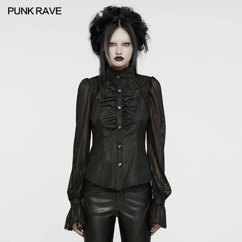 PUNK RAVE damskie gotyckie ręk – Winter Clothing Visuals recenzja i cena