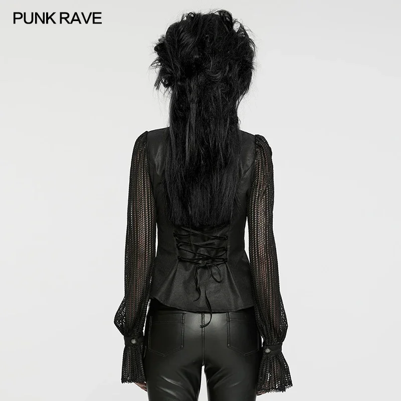 PUNK RAVE damskie gotyckie ręk – Winter Clothing Visuals recenzja i cena