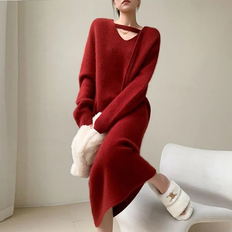 Sukienka swetrowa damska 2025  – Winter Clothing H&M recenzja i cena