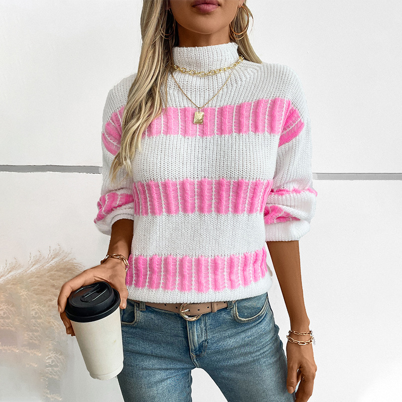Swetry damskie 2025, casualowe – Winter Clothing Colors recenzja i cena