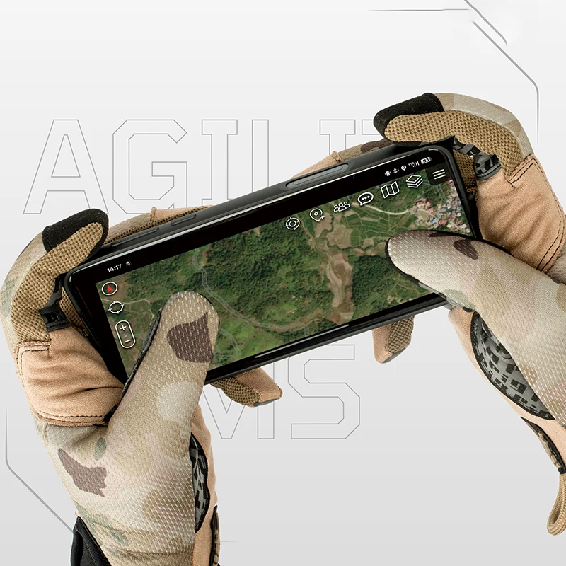 Lekkie taktyczne rękawice strz – Knit Glove Touch Screen recenzja i cena