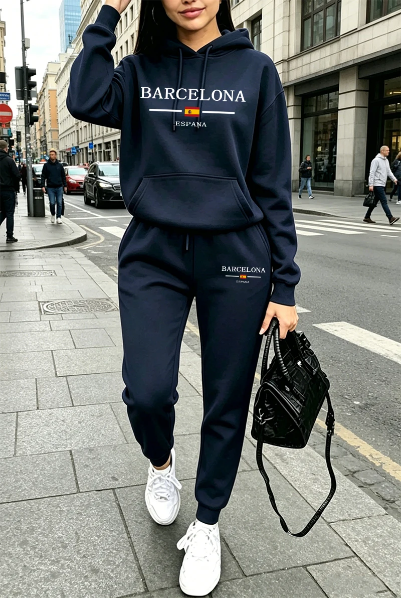 Damski dres sportowy z nadruki – Winter Clothing Hoodie recenzja i cena
