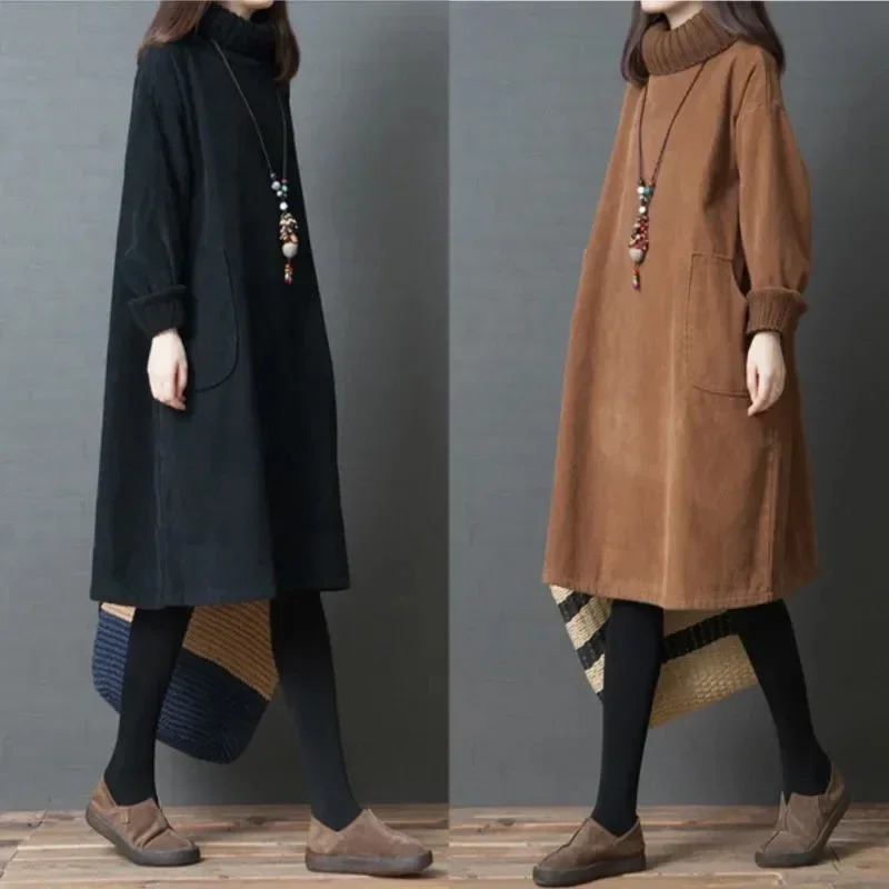 Damska sukienka jesienno-zimow – Winter Clothing H&M recenzja i cena