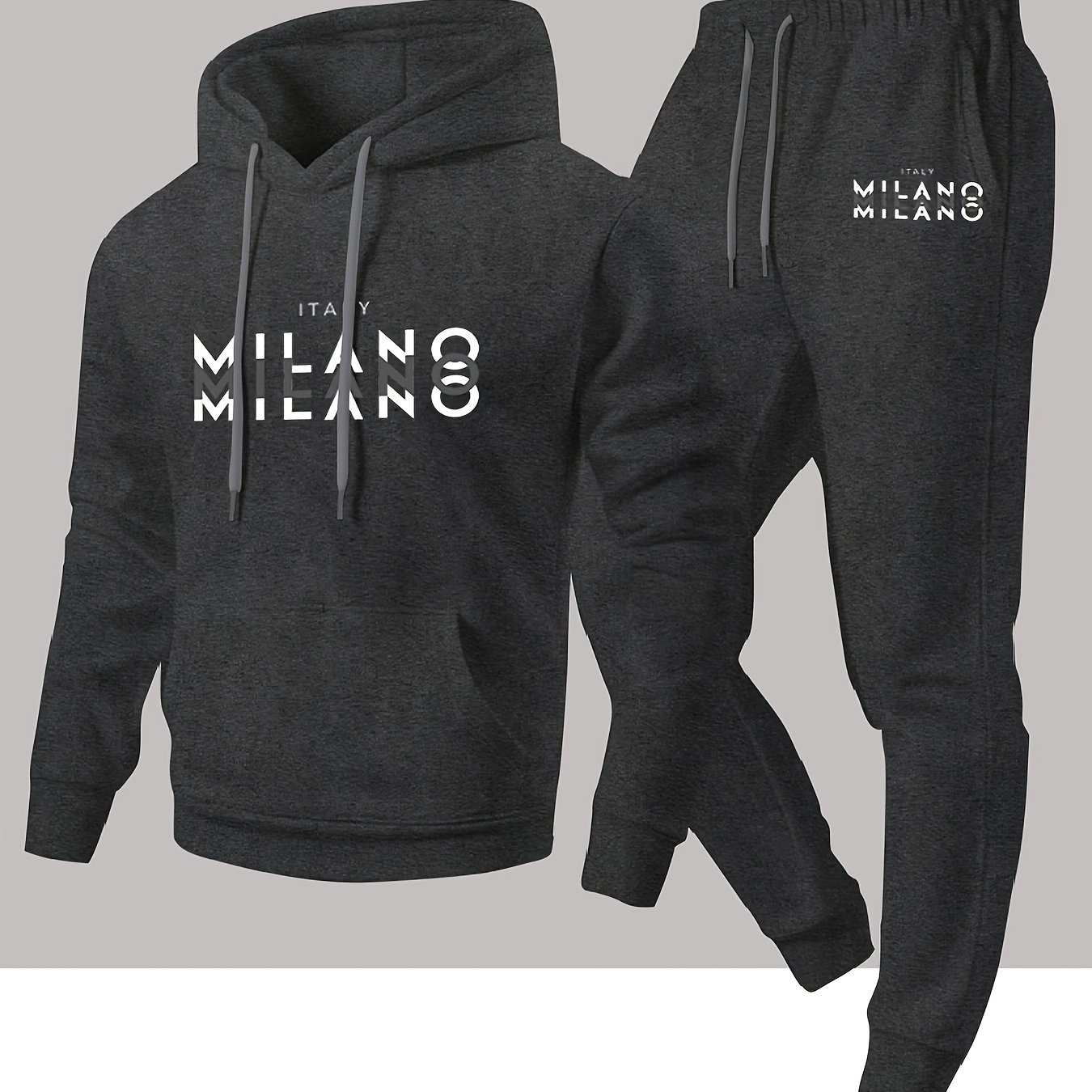 Modny męski zestaw sportowy: b – Winter Clothing Hoodie recenzja i cena